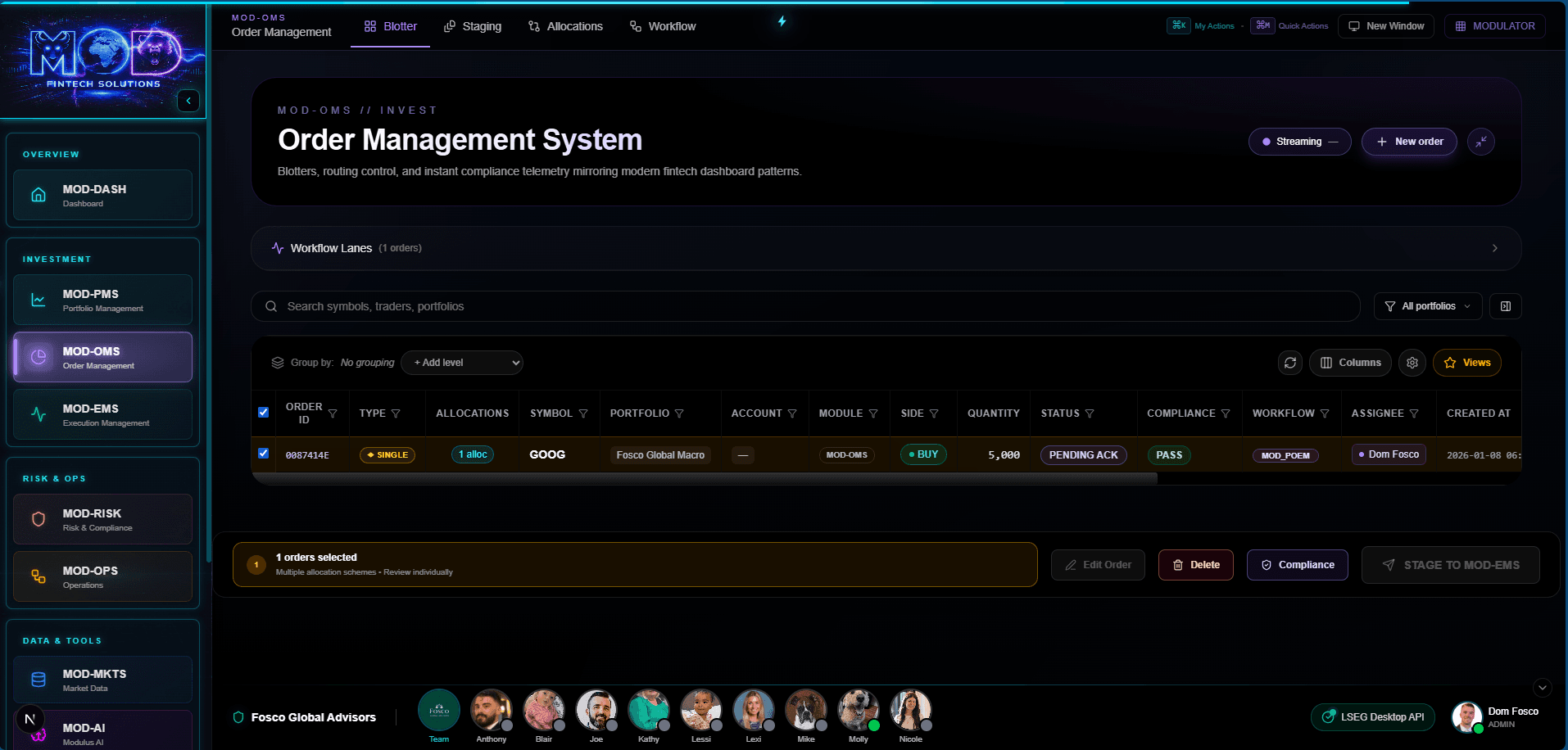 Execution Management